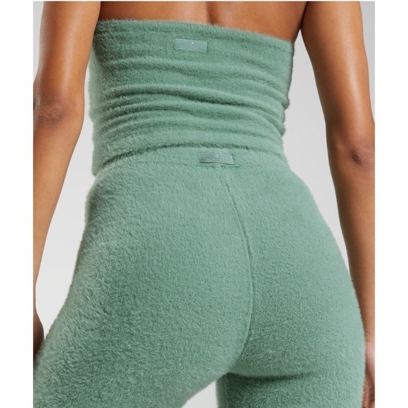 Whitney Simmons Eyelash Knit Green Fuzzy Shorts Size M - Picture 6 of 6